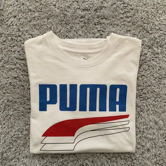 Retro Style PUMA T-Shirt. XS. PUMA. - Picture 1 of 9